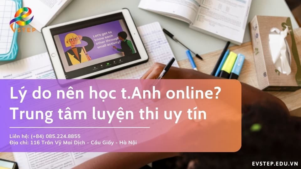 Tại sao nên học tiếng Anh online?