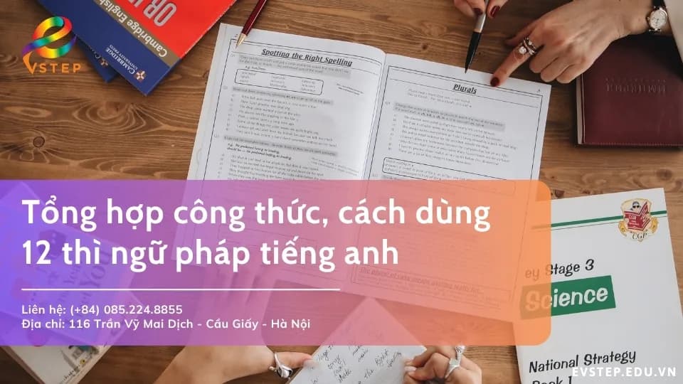 Tổng hợp công thức 12 thì ngữ pháp tiếng anh