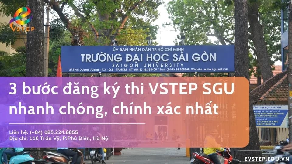 Cách đăng ký thi VSTEP SGU nhanh, chính xác nhất