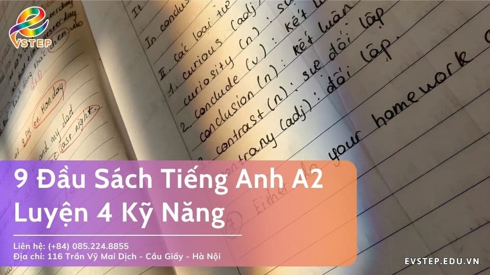 9 Đầu Sách Tiếng Anh A2 Luyện 4 Kỹ Năng