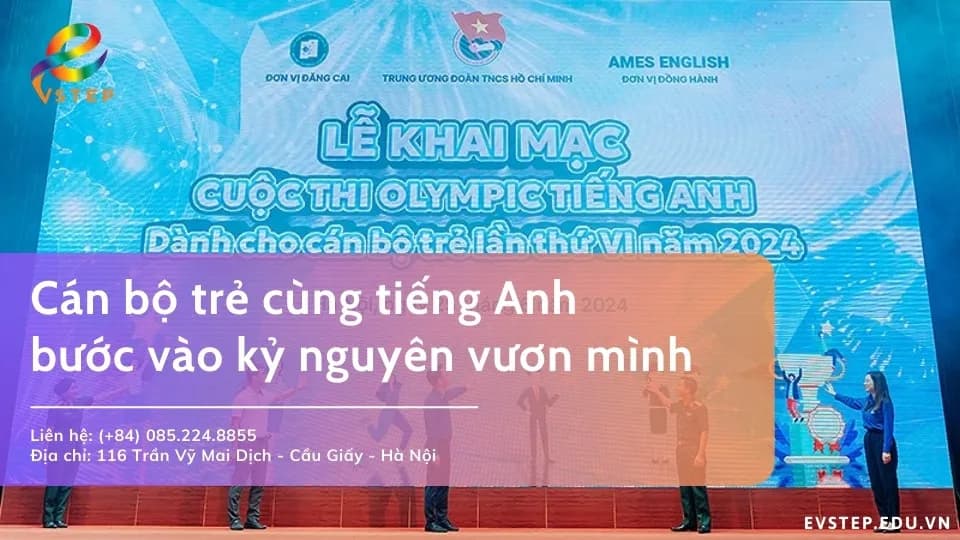 Cán bộ trẻ cùng tiếng Anh bước vào kỷ nguyên vươn mình