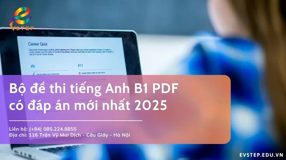 Kinh nghiệm thi B1 trên máy tính cho người mới