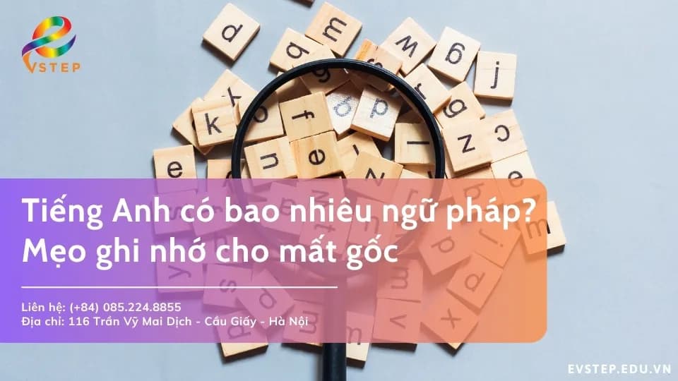 Tiếng Anh có bao nhiêu ngữ pháp?