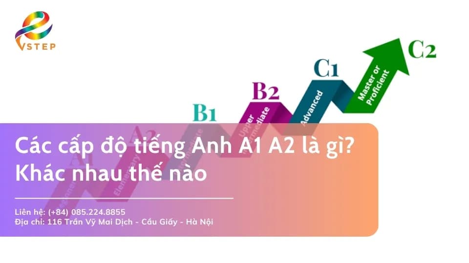 Các cấp độ tiếng Anh A1 A2 là gì? Khác nhau thế nào