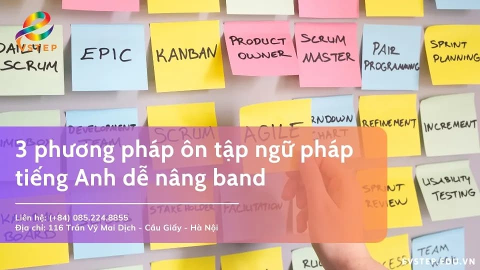3 phương pháp ôn tập ngữ pháp tiếng anh