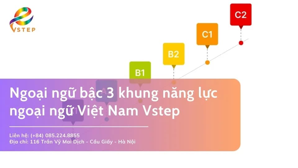 Ngoại ngữ bậc 3 khung năng lực ngoại ngữ Việt Nam