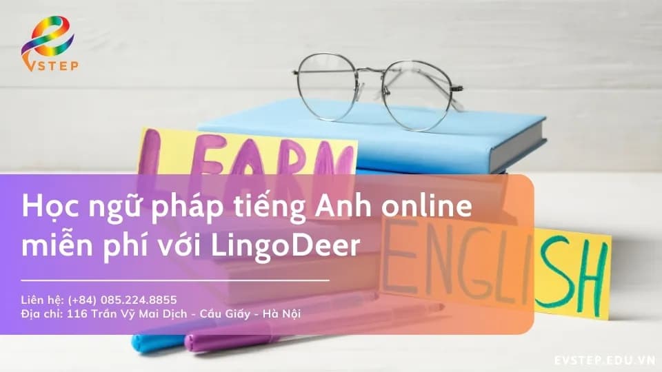 Học ngữ pháp tiếng Anh online với LingoDeer