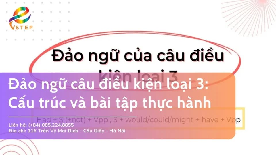 Đảo ngữ câu điều kiện loại 3: Cấu trúc và bài tập thực hành
