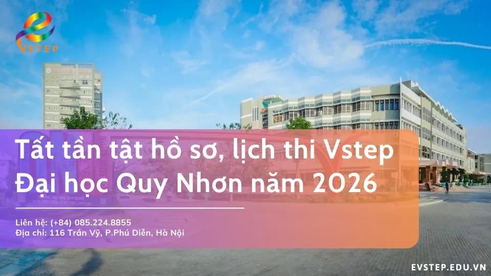 Cập nhật lịch thi vstep Đại học Quy Nhơn