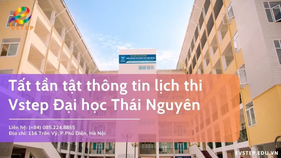 Cập nhật lịch thi Vstep Đại học Thái Nguyên