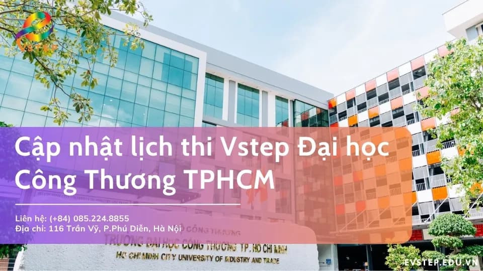 Lịch thi Vstep Đại học Công Thương TPHCM 2026