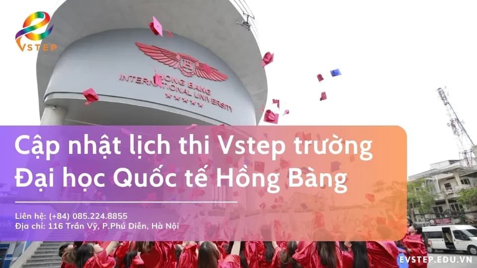Cập nhật lịch thi Vstep Đại học Hồng Bàng 2026