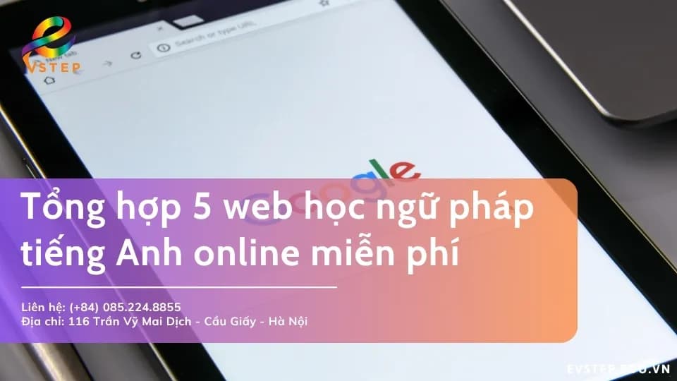 5 web học ngữ pháp tiếng anh online miễn phí