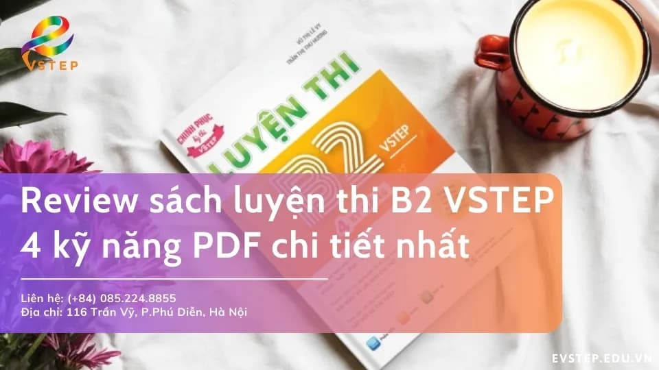 Review sách luyện thi B2 VSTEP 4 kỹ năng PDF chi tiết nhất
