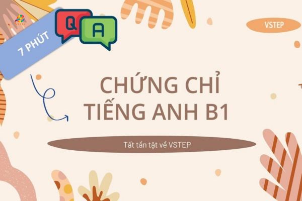 Thi chứng chỉ tiếng anh B1