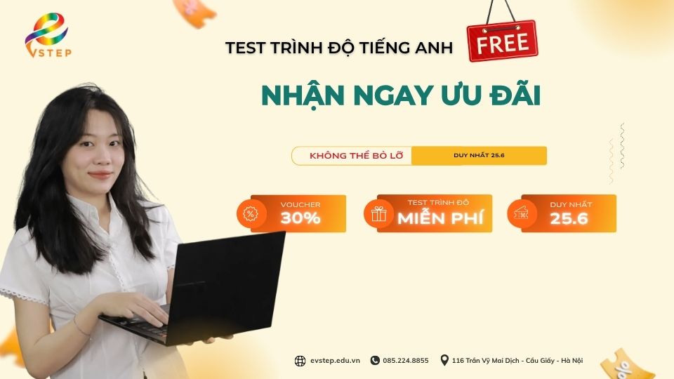 test-trinh-do-tieng-anh-tai-evstep-co-gi-dac-biet