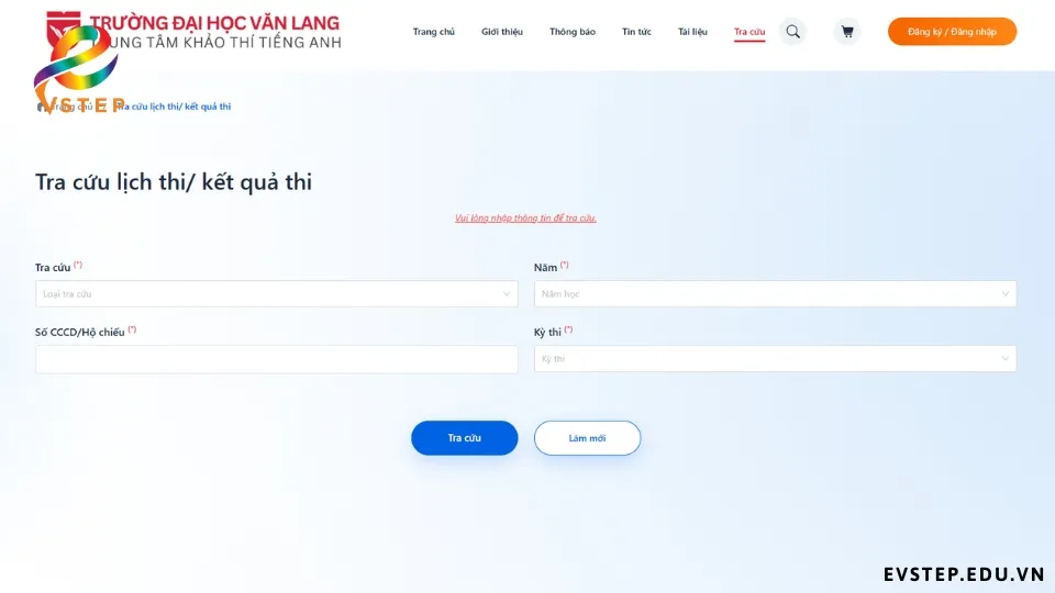 huong-dan-tra-cuu-ket-qua-thi-vstep-tai-van-lang