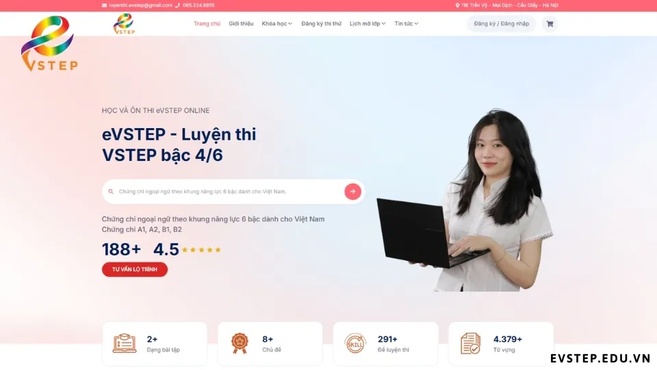 evstep-trang-web-kiem-tra-trinh-do-tieng-anh-online